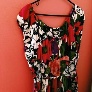 Floral maxi dress